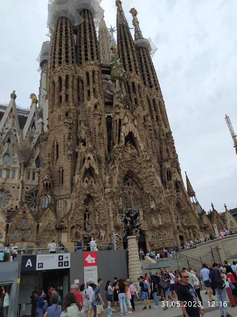 Sagrada Familia, Barcelona, Aussenansicht