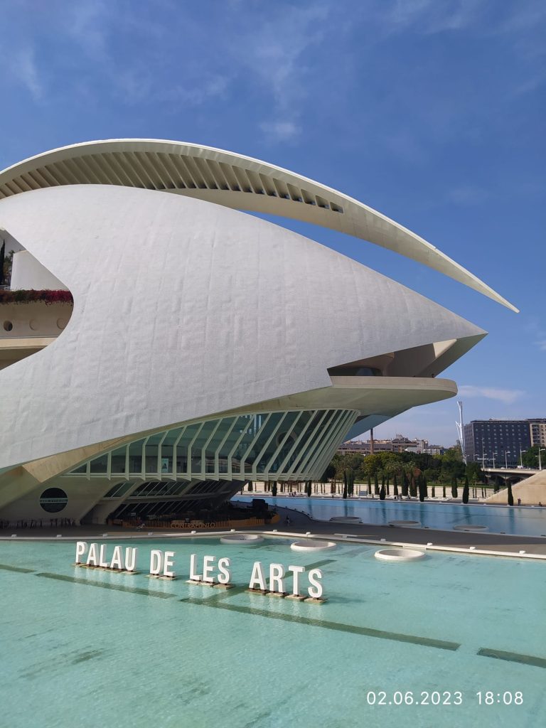Kunstpalast Reina Sofia, in der Ciudad de las Artes y Ciencias, Valencia, Spanien